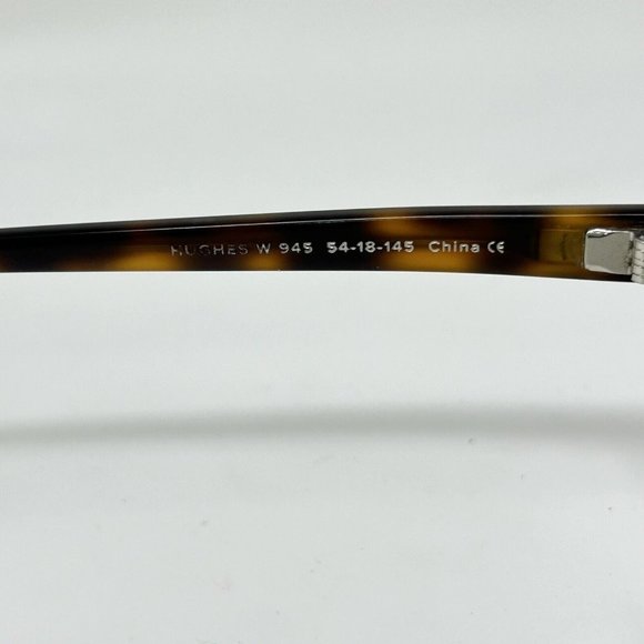 Warby Parker Eyeglasses Hughes W 945 Frame 54 [] 18 145  Tortoise - Picture 6 of 9